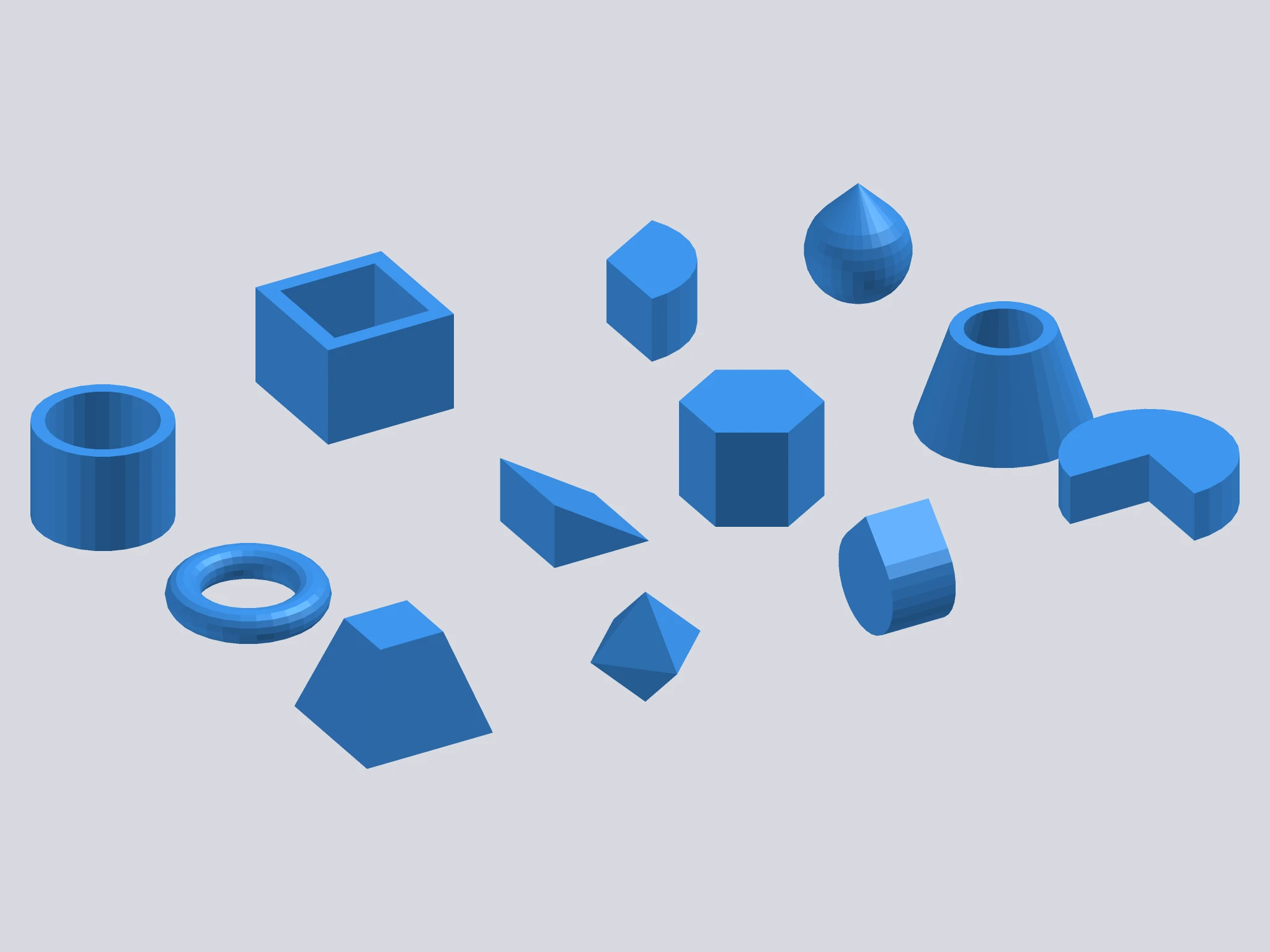BOSL2 Shapes
